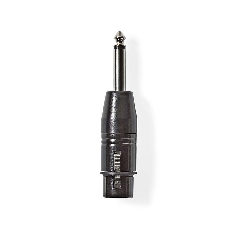 Nedis Adaptateur mono XLRJack 6.35 mm Femelle / Mâle - vue 1