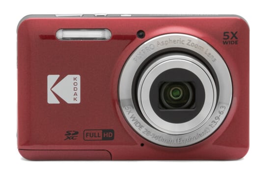 Kodak PIXPRO FZ55 1/2.3'' Appareil-photo compact 16 MP CMOS 4608 x 3456 pixels Rouge