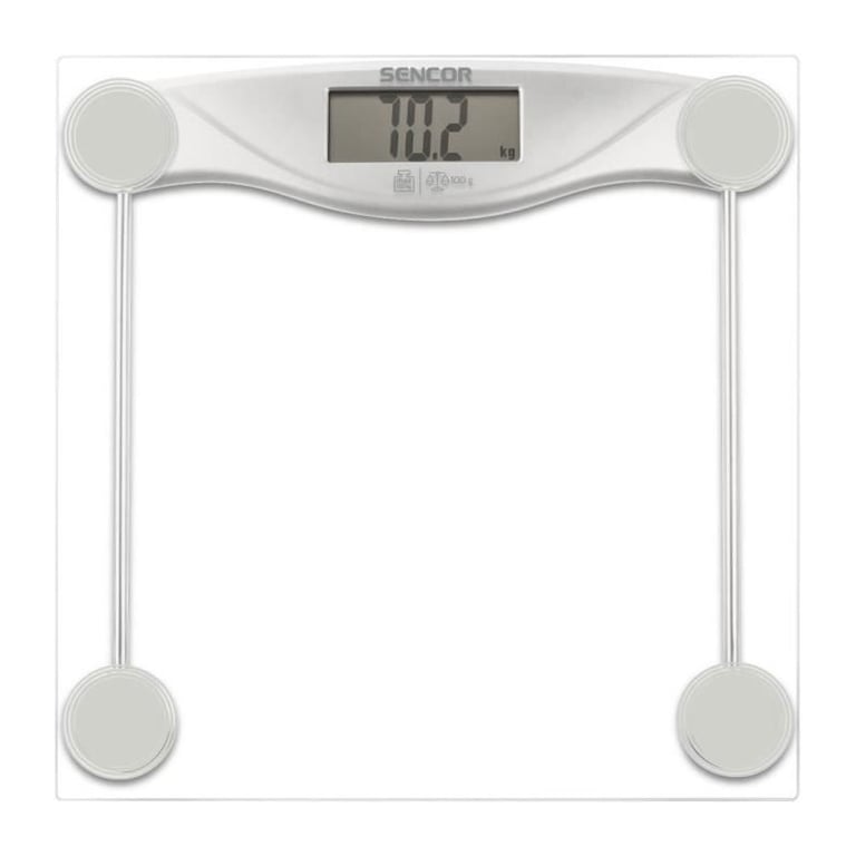 Pèse personne Sencor SBS 113SL Design ultra fin Surface en verre Capacité 180 kg - vue 3