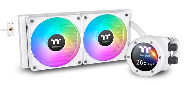 Thermaltake TH240 V2 Ultra EX ARGB Processeur Refroidisseur de liquide tout en un 12 cm 1 pièce Neuf
