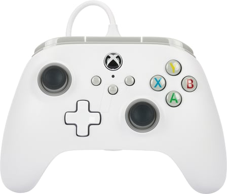 PowerA 1519365-02 mando y volante Blanco USB Gamepad Analógico PC, Xbox One, Xbox Series S, Xbox Series X