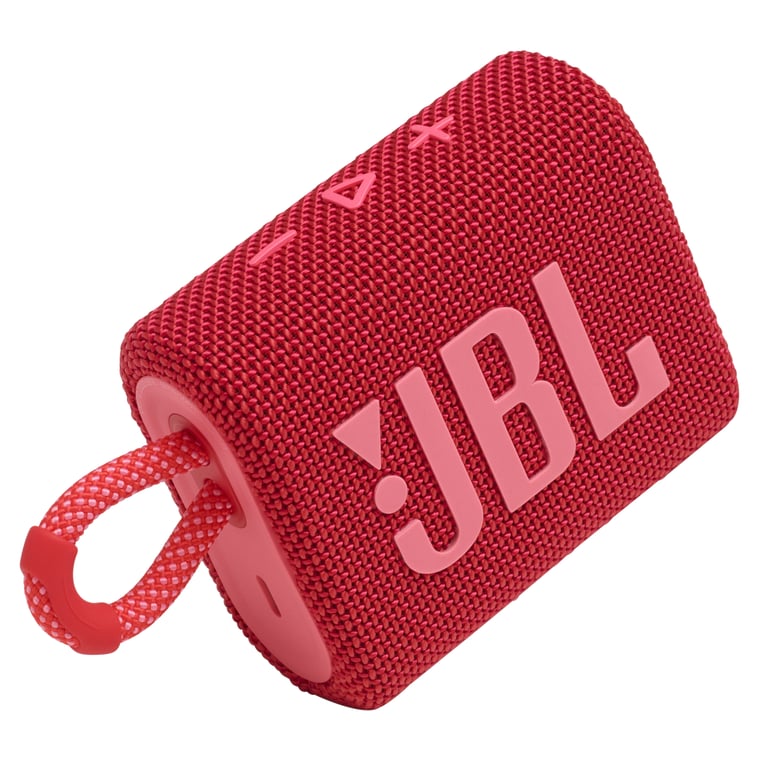 Minialtavoz portátil Bluetooth GO 3 resistente al agua y al polvo - Rojo