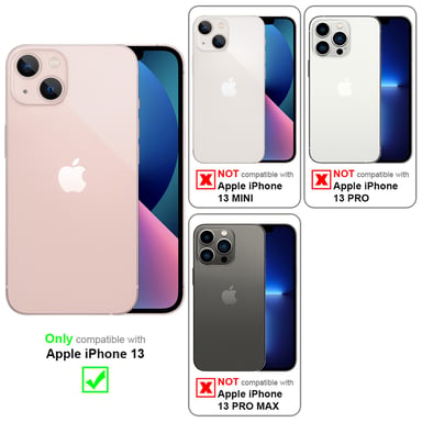 Coque pour Apple iPhone 13 en FLUID VERT Housse de protection Étui en silicone TPU flexible