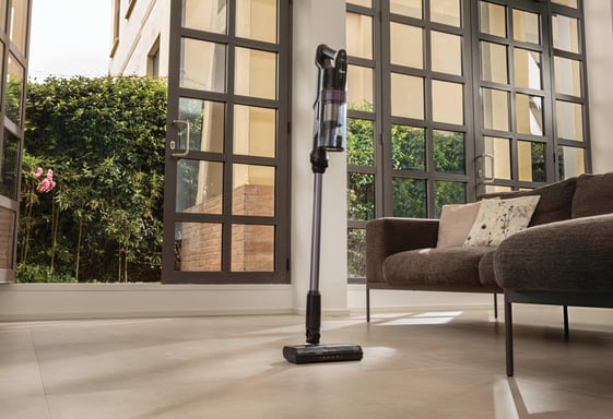 Hoover HF1P10H 011 Aspirateur balai Batterie Sec mousse Sans sac 0,7 L 165 W Noir, Violet 2,2 Ah