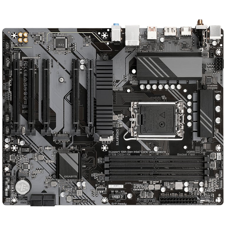 Gigabyte B760 DS3H AX - vue 2