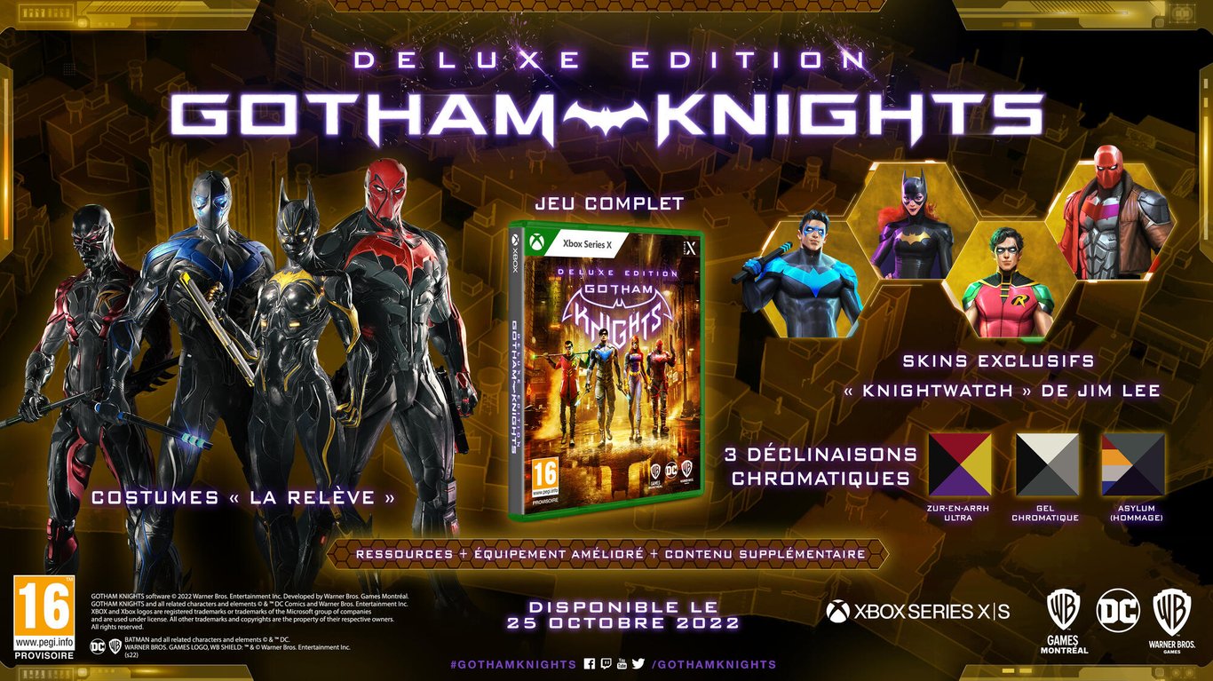 Gotham Knights Deluxe Edition Xbox Series X - vue 2