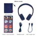 Casque Buddyphones PLAY + Bleu nuit