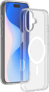 Coque MagSafe pour iPhone 16 Hybride Transparente Bigben