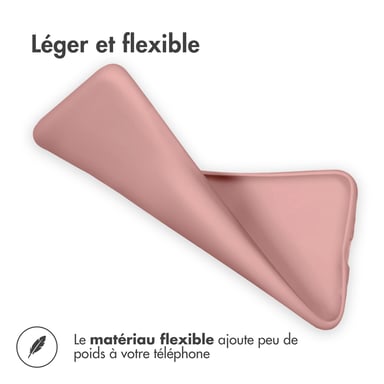 imoshion Coque Couleur pour Apple iPhone 14 Pro - Dusty Pink