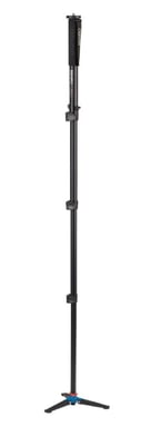 Benro A38FD monopod para cámara Aluminio Negro, Azul, Naranja