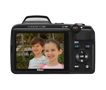 Nikon COOLPIX L340 12.3 Appareil photo Bridge 20 2 MP CCD dispositif à transfert de charge 5152 x 3864 pixels Bon état - vue 2