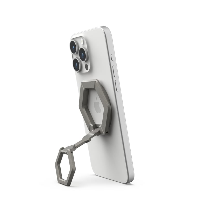 Support Magnétique pour Smartphone Ring Stand en Anneau Fixation Solide Neuf - vue 2
