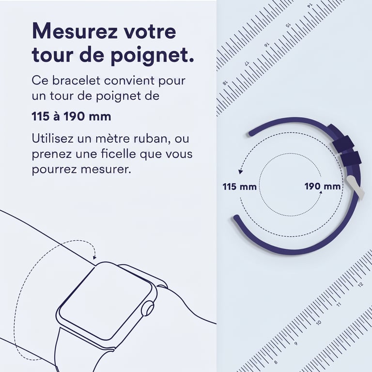Bracelet Samsung Galaxy Watch 8 44mm Alpine - vue 3