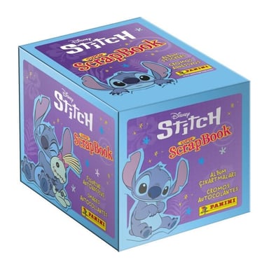Confezione da 36 bustine - PANINI - STITCH 2 - MY SUPER SCRAPBOOK - 180 adesivi