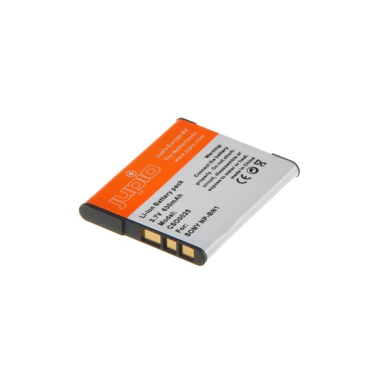 Batterie Photo JUPIO CSO 0025 COMPATIBLE – Capacité 630 mAh, Lithium-Ion - vue 3