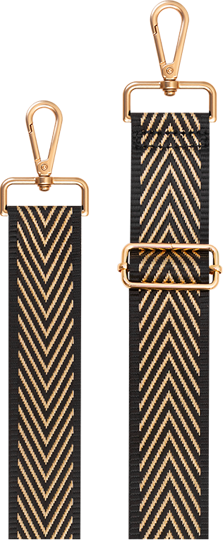Bandoulière Lanière Universelle Amovible Brésilienne Or Bigben - Neuf
