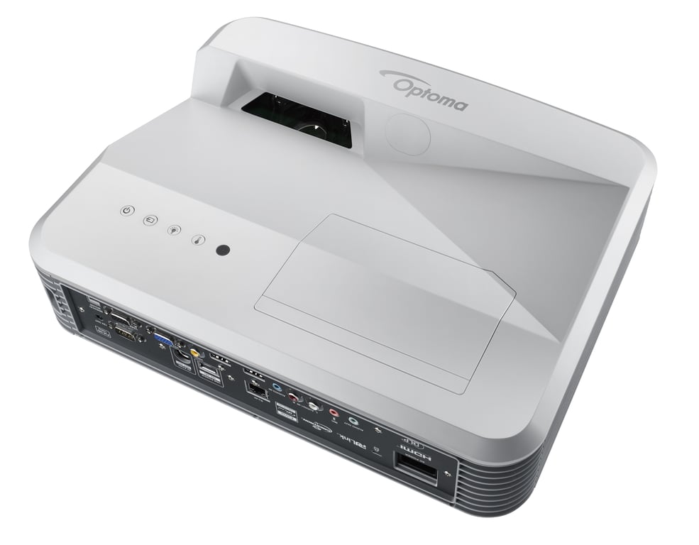 Optoma EH320USTi Projecteur à focale ultra courte 4000 ANSI lumens DLP 1920x1080 Compatibilité 3D Neuf - vue 4