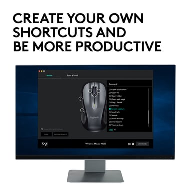 Ratón láser RF inalámbrico Logitech M510