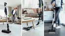 Bosch BCS711PET Aspiradora escoba sin cable, Negro & Rojo