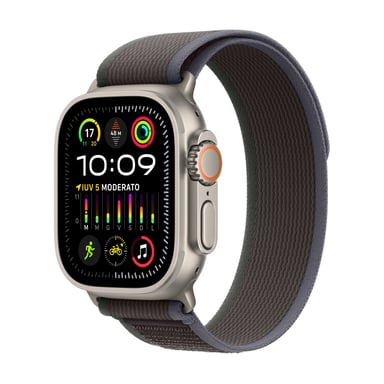 Apple Watch Ultra 2 OLED 49 mm Numérique 410 x 502 pixels Écran tactile 4G Or GPS (satellite), S/M