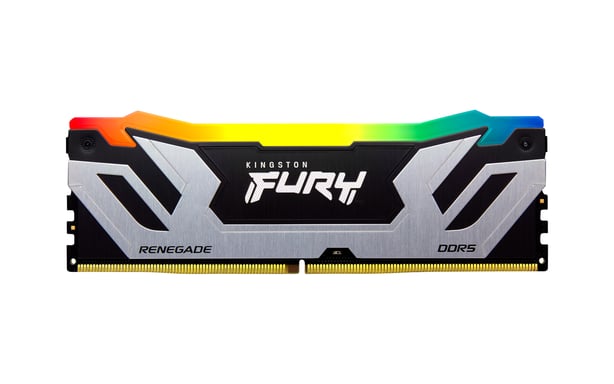 Kingston Technology FURY 24Go 8400MT/s DDR5 CL40 CUDIMM Renegade RGB Silver XMP