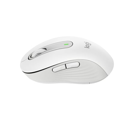 Logitech Signature M650 Ratón inalámbrico RF para diestros + Bluetooth Óptico 2000 DPI