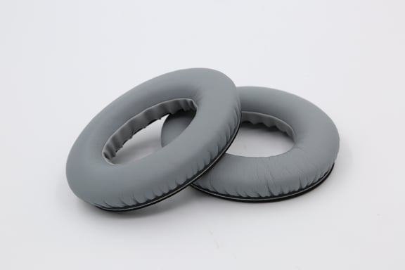 Coussinets pour casque Bose QC15 / QC25 / AE2 - 1 paire Gray+Blue