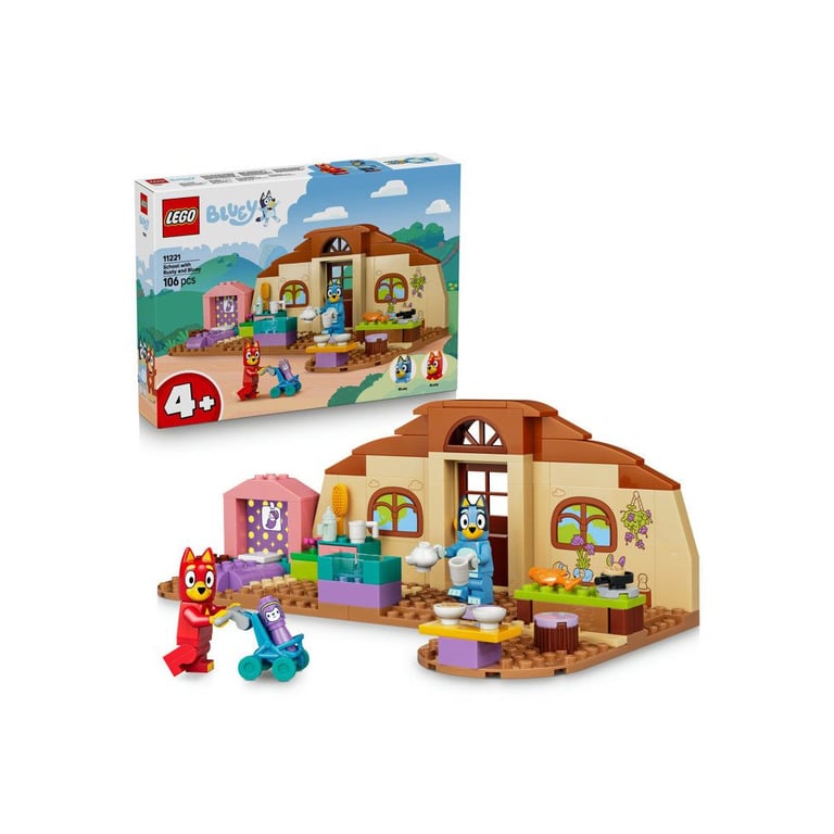 LEGO® Bluey 11221 'école avec Rusty et Bluey - vue 5