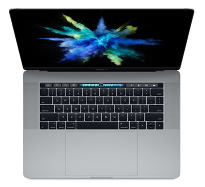 MacBook Pro Core i7 (2017) 15,4', 3,1 GHz 1Tb 16Gb AMD Radeon Pro 560, Grigio chiaro - Portoghese QWERTY