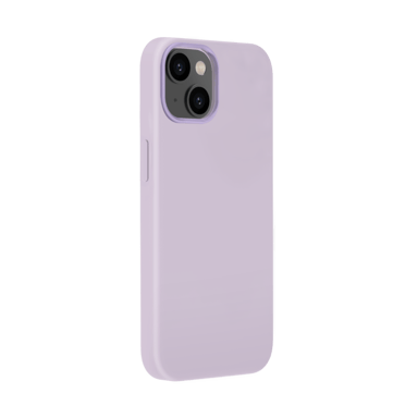 Coque antichoc en gel de silicone doux pour Apple iPhone 14, Orchidée Pastel