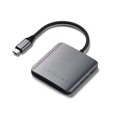 Hub USB-C 100W Power Delivery 4 porte di données