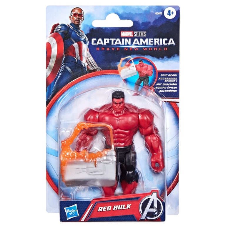 Marvel Avengers Epic Hero Series Captain America: Brave New World Figurine Hulk - vue 7