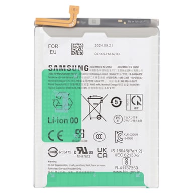 Batteria originale per Galaxy A26 5000mAh Modello EB-BA266ABY Service Pack