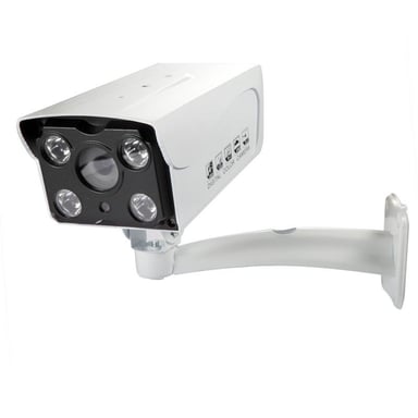 Caméra Ip Extérieure HD 2 Mp Wifi Vision Nocturne Détecteur de Mouvement Blanc YONIS