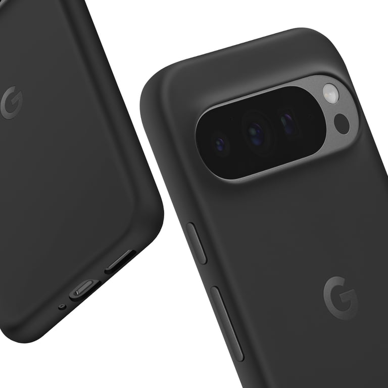 Coque pour Google Pixel 9 Pro XL Compatible avec le Chargement Sans Fil Noir - Neuf