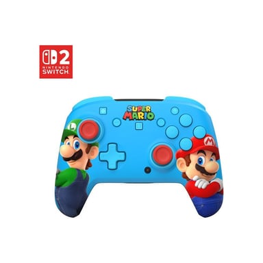Manette de jeu sans fil Turtle Beach Rematch pour Nintendo Switch 2 Mario & Luigi multicolore