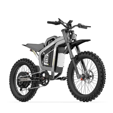 Motocross eléctrica COSWHEEL R19 de 19 pulgadas con motor de 3000 W y batería de 72 V y 40 Ah