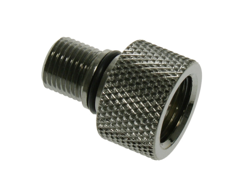 Bitspower Adapter Gerade Eheim 1046 Auf G14 Zoll Ig Schwarz Glänze - vue 4