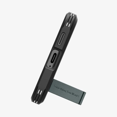 Spigen Tough Armor Cover protettiva per telefoni cellulari 17 cm (6,7'') Cover Nera, Verde Samsung Galaxy S24 Plus