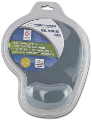 Tappetino per mouse Esperanza EA137Y Grigio