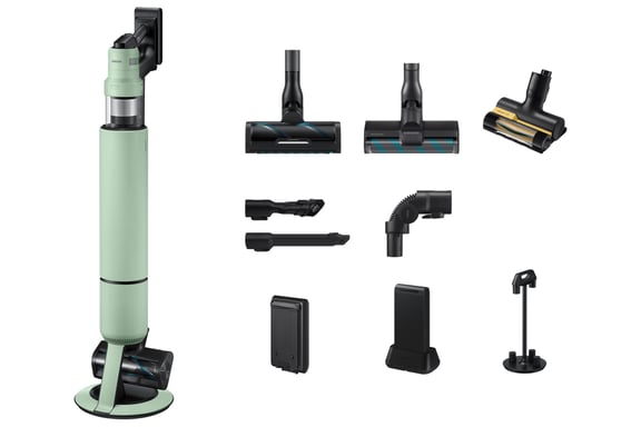 Samsung VS90F40EEM Aspiradora escoba 2 en 1 Batería Secar HEPA Sin bolsa 0,5 L 1050 W Color menta