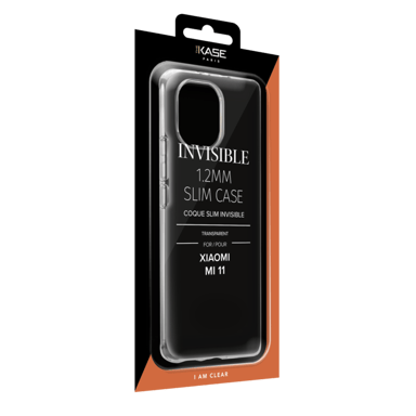 Coque Slim Invisible pour Xiaomi Mi 11 1.2mm, Transparente