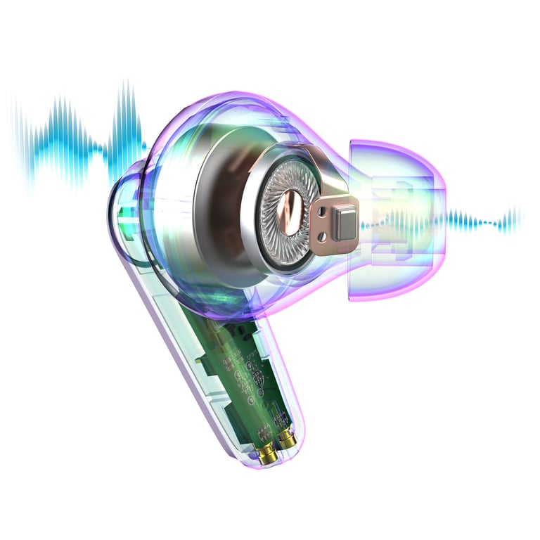 Ecouteurs sans fil True Wireless jlab Go Pods avec réduction active du bruit - vue 2