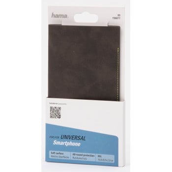 Etui pour smartphone ''Soft Elegance'', taille XXL, anthracite