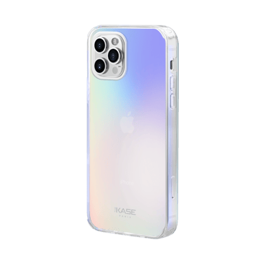 Carcasa híbrida iridiscente invisible para Apple iPhone 12/12Pro, Iridiscente