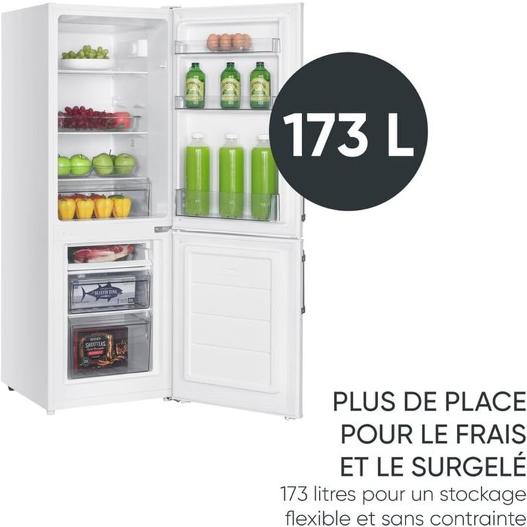 Réfrigérateur combiné congélateur bas SEVERIN DT8770 2 portes 173 142x50x56 cm - vue 2