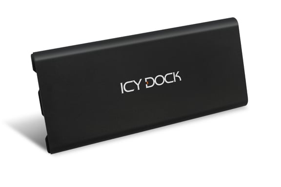 Icy Dock MB861U31-1M2B caja para disco duro externo Caja externa para unidad de estado sólido (SSD) Negro M.2