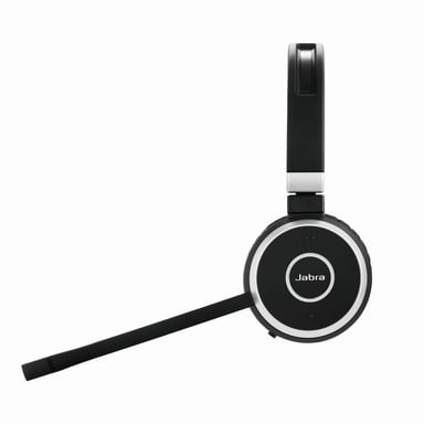 Jabra Evolve 65 Auriculares Inalámbrico y alámbrico Diadema Oficina/Centro de llamadas MicroUSB Bluetooth Negro