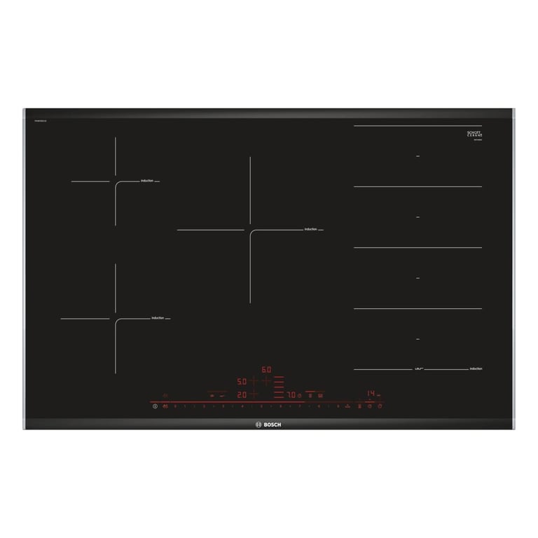 Plaque Induction Bosch PXV875DC1E – 5 Zones 7400 W FlexInduction - vue 3
