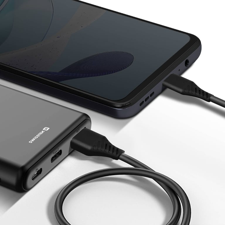Batterie de secours 5000mAh sortie USB voyant LED compact Swissten Neuf - vue 2